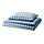 Select colour variation: Dark blue white / check