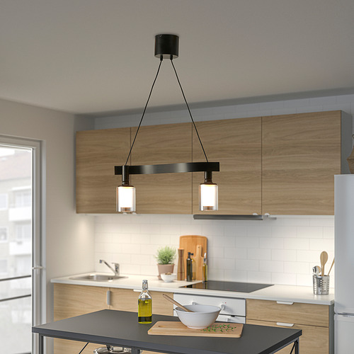 ACKJA / MOLNART, pendant lamp with LED bulb E26 150 lm 2200K. 2 of 3 open dialog