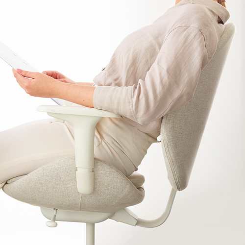 HATTEFJÄLL, silla de trabajo con reposabrazos. 9 de 16 abrir diálogo