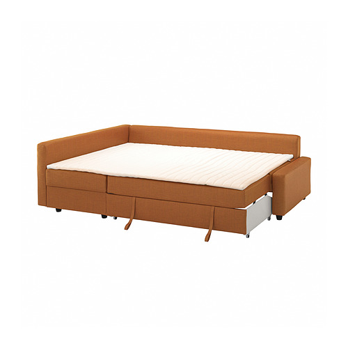 FRIHETEN / KLAGSHAMN, sofá cama 3 plazas con chaiselongue y colchoncillo. 2 de 8 abrir diálogo