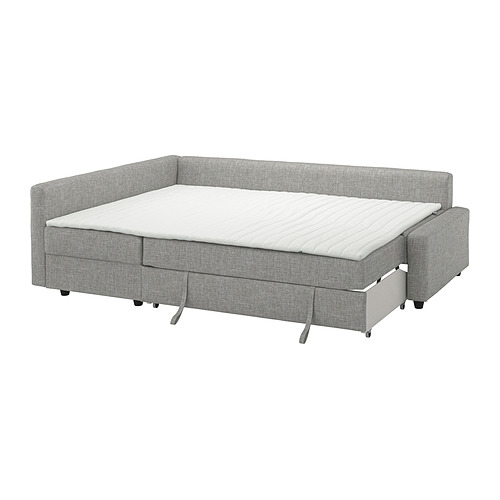 FRIHETEN / KLAGSHAMN, sofá cama 3 plazas con chaiselongue y colchoncillo. 2 de 9 abrir diálogo
