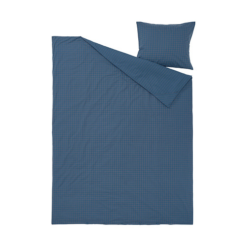 DOFTAKLEJA, Duvet cover for single bed and pillowcase(s). 2 of 6 open dialog