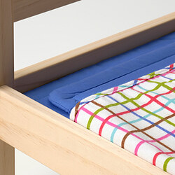 DUKTIG doll bed with bedlinen set