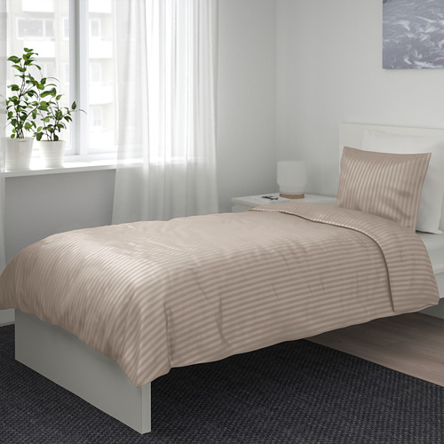 NATTJASMIN, duveet cover for single bed and pillowcase. 7 of 7 open dialog