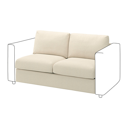 VIMLE, loveseat section. 1 of 2 open dialog