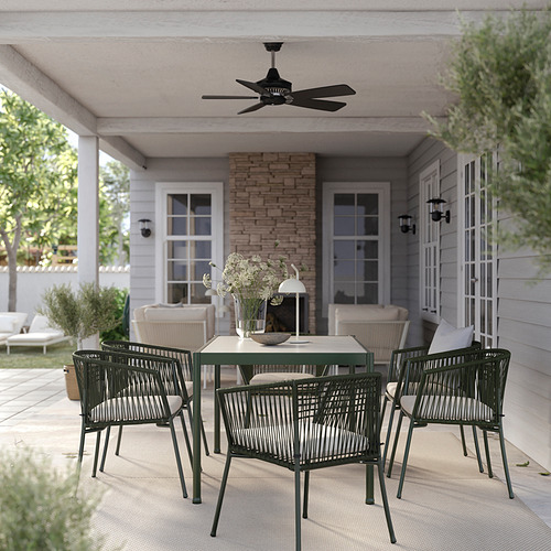 SEGERÖN, table and 6 armchairs, outdoor. 2 of 6 open dialog