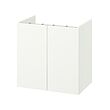 ENHET Bathroom vanity with doors 