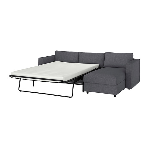 VIMLE, 3-seat sofa bed with chaiselongue. 2 of 14 open dialog
