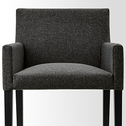 Measurement Illustration - MÅRENÄS chair with armrests