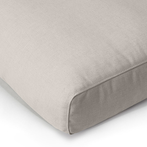 Esquina de silla acolchada suave y gris, cómoda y elegante con funda extraíble y lavable.