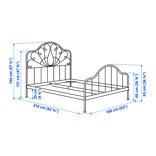 MELLGRUND, bed frame. 8 of 8 open dialog