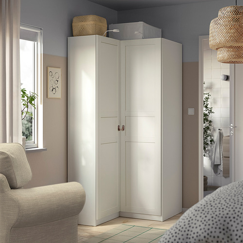 PAX / FLISBERGET, corner wardrobe. 2 of 5 open dialog