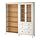 Select colour variation: white/light brown stained, 180x37x197 cm
