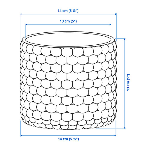 GLACIÄRBJÖRN, plant pot. 3 of 3 open dialog