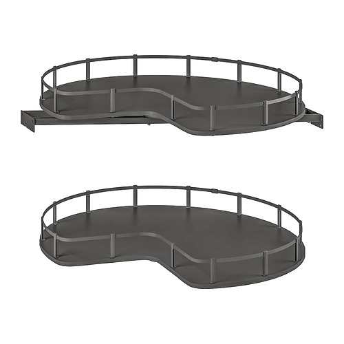 UTRUSTA, corner base cabinet carousel. 1 of 2 open dialog