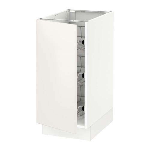 SEKTION, base cabinet with wire baskets. 1 of 3 open dialog