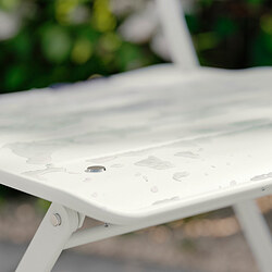 Measurement Illustration - SUNDSÖ table and 2 folding chairs