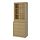 Select colour variation: Oak veneer / glass