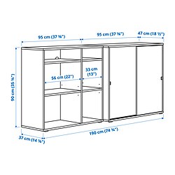 Measurement Illustration - VIHALS storage combination