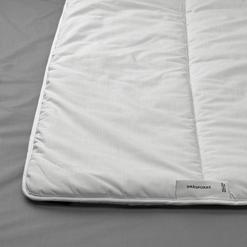 SMÅSPORRE, duvet insert for single bed, warm, filling weight 840g. 2 of 4 open dialog