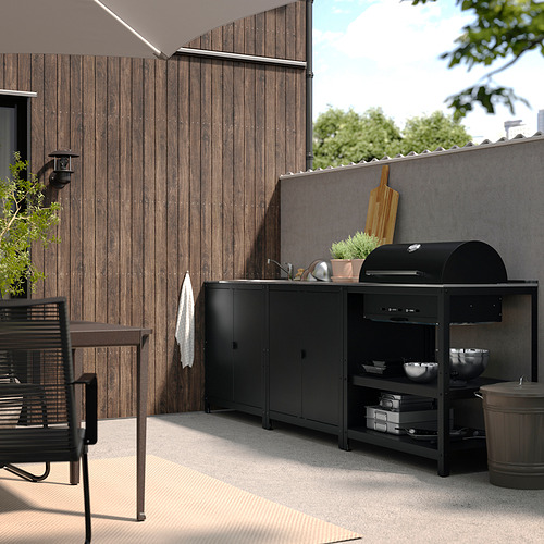GRILLSKÄR, kitchen sink unit/charcoal barbacue, outdoor. 2 of 9 open dialog