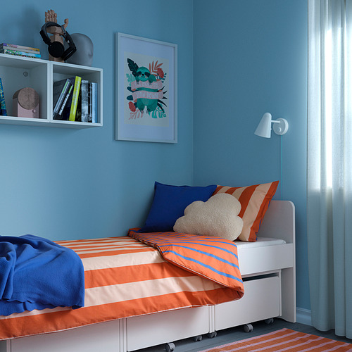 BARNDRÖM, Funda edredón y funda almohada para cama individual. 4 de 6 abrir diálogo