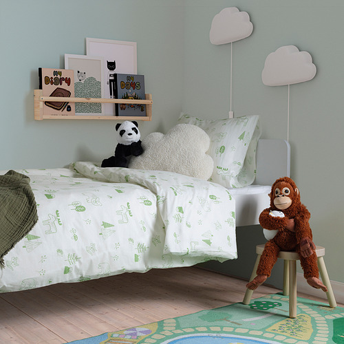 BARNDRÖM, Funda edredón y funda almohada para cama individual. 3 de 5 abrir diálogo