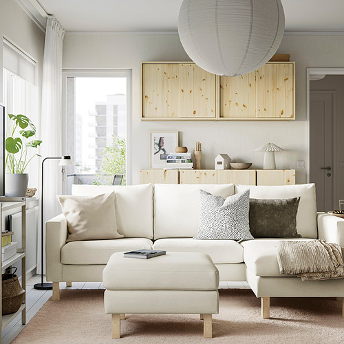 SALTSJÖBADEN, 3 seat sofa with chaise longue. 2 of 10 open dialog