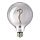 Select colour variation: Globe grey clear glass