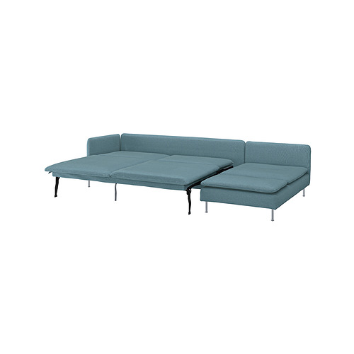 SÖDERHAMN, 4 seat sofa bed with chaise longue. 2 of 6 open dialog