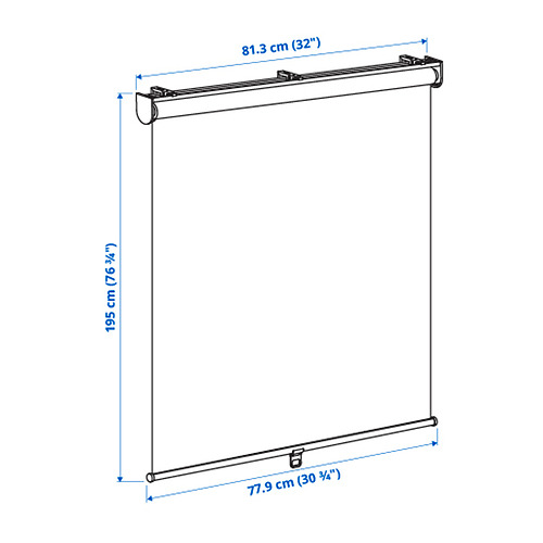 SKOGSKLÖVER, roller blind. 8 of 10 open dialog