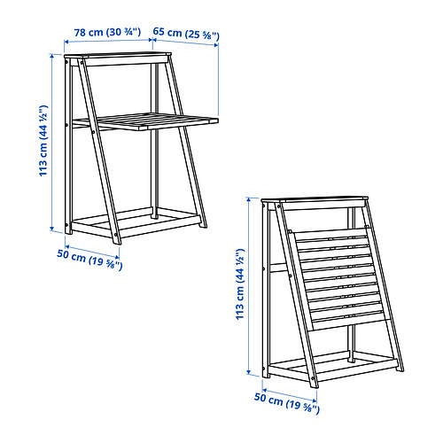 DJUPÖN, folding table. 6 of 6 open dialog