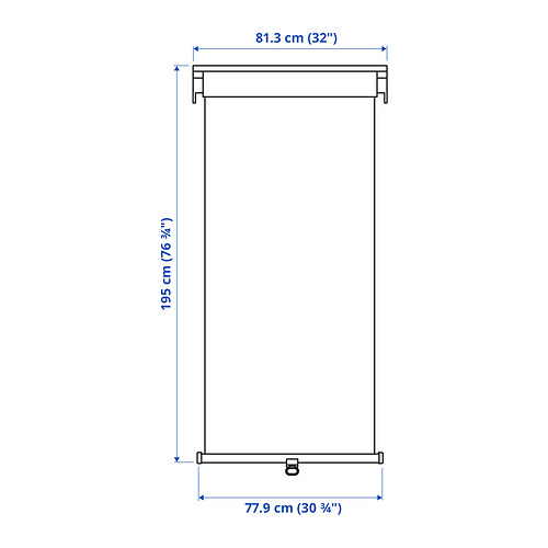 TRETUR, blackout roller blind. 5 of 5 open dialog
