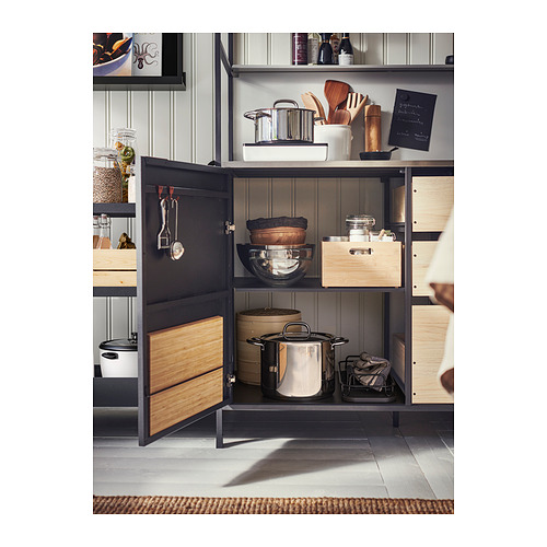 ÄSPINGE, kitchenette with single-bowl inset sink. 5 of 10 open dialog