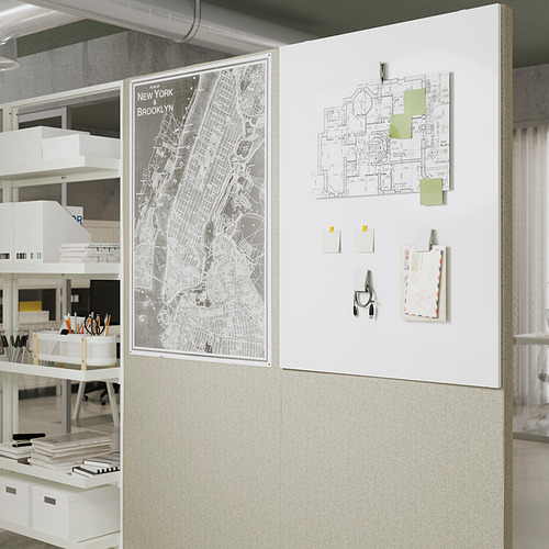 MITTZON, acoustic screen for frame with castors. 5 of 11 open dialog