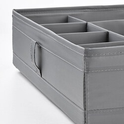 Ilustración de medidas - SKUBB caja con compartimentos