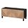 Select colour variation: Black-brown / Hedeviken oak veneer