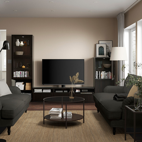 BESTÅ, TV storage combination with drawer runner, pusch-open . 2 of 10 open dialog