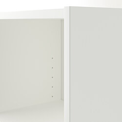 Measurement Illustration - BILLY bookcase combination/corner solution