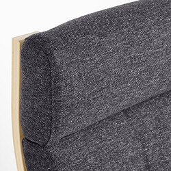 Ilustración de medidas - POÄNG sillón