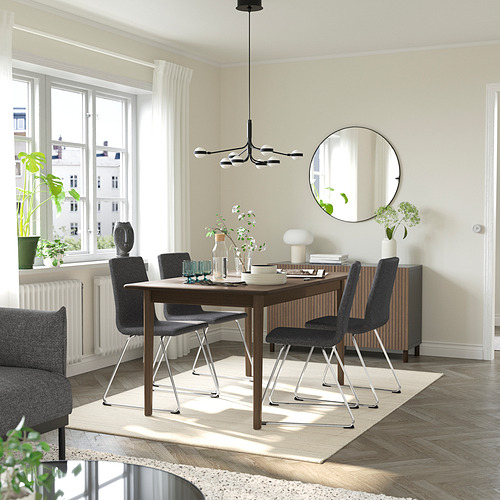 SKANSNÄS / LILLÅNÄS, extendable table and 4 chairs. 2 of 7 open dialog