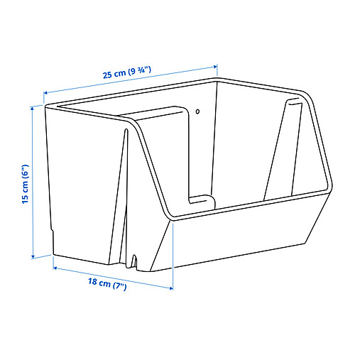 FODERTRÅG, organizador para escritorio/pared. 7 de 8 abrir diálogo