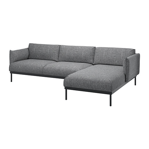 ÄPPLARYD, 3 seat sofa with chaiselongue. 2 of 11 open dialog