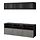 Current variation: KALLVIKEN dark grey/SINDVIK clear glass/black-brown, 70 7/8 "x16 1/2 "x75 5/8 "