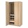 Select colour variation: FORSAND white stained oak effect