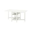 NÄSINGE gateleg dining table with storage 