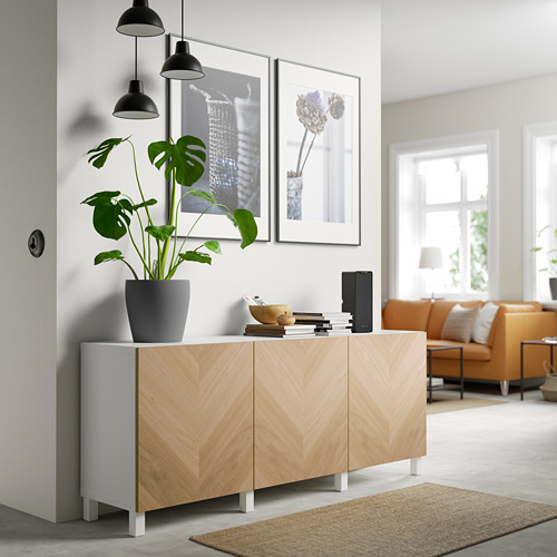 BESTÅ, sideboard with doors. 3 of 8 open dialog