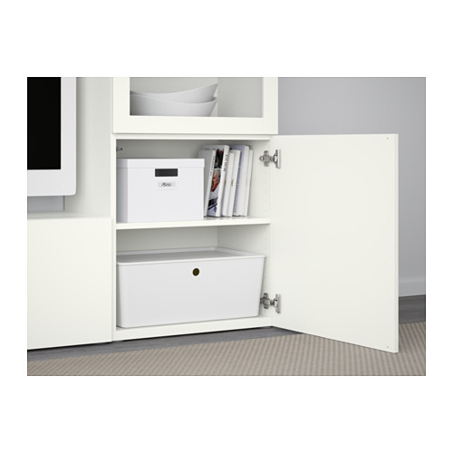 BESTÅ, TV storage combination with drawer rail, push-open. 7 of 10 open dialog