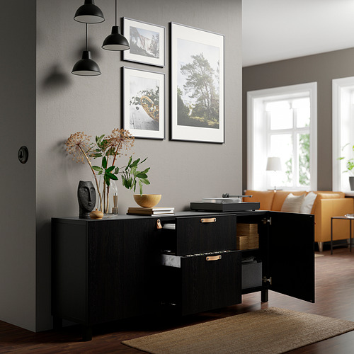 BESTÅ, storage combination with drawer runner, push-open. 2 of 9 open dialog