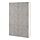 Select colour variation: White / KALLVIKEN light grey concrete effect